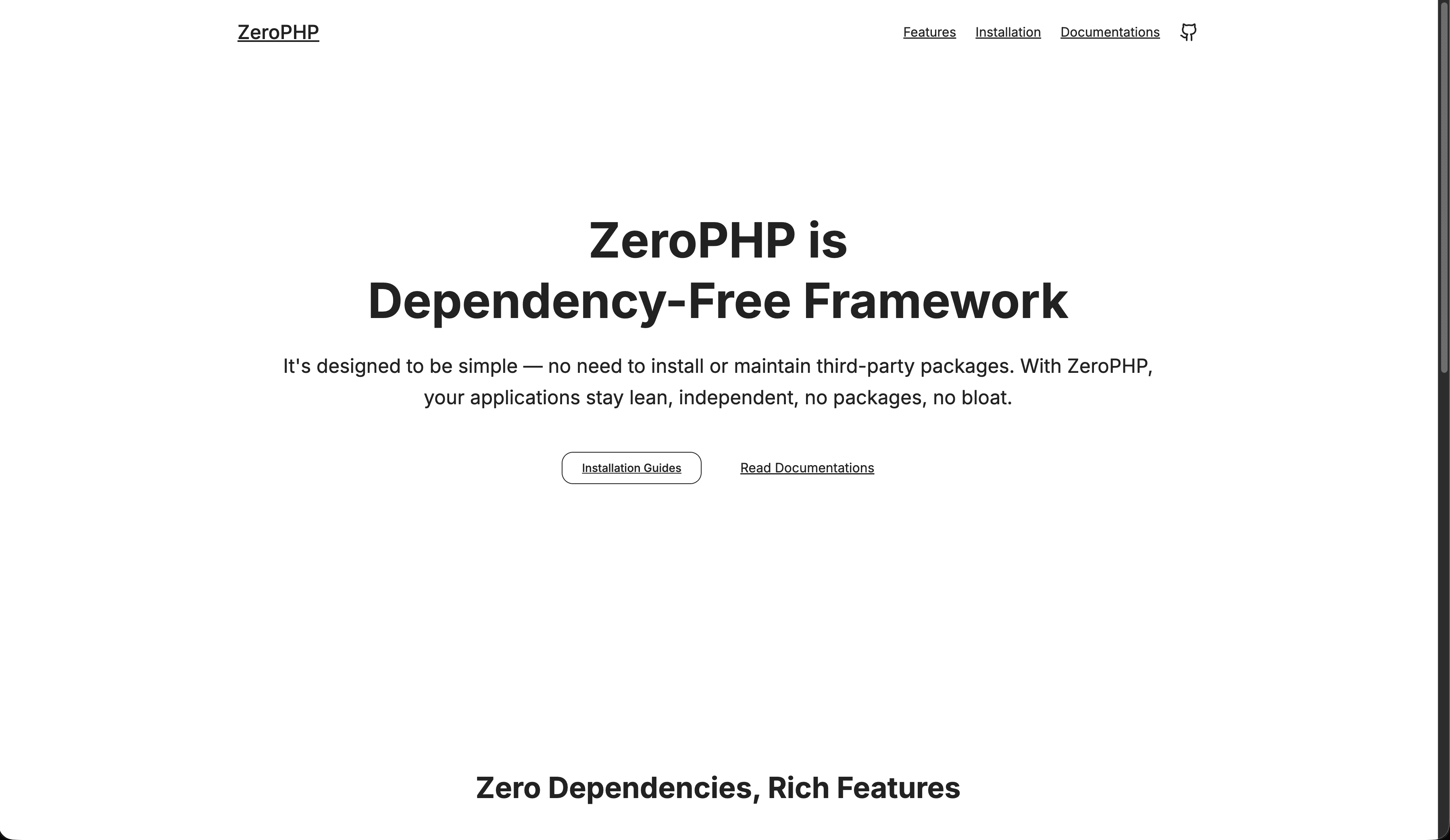 ZeroPHP